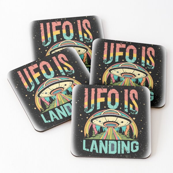 Item preview, UFO is landing. Design 3 designed and sold by Arno-Onei.