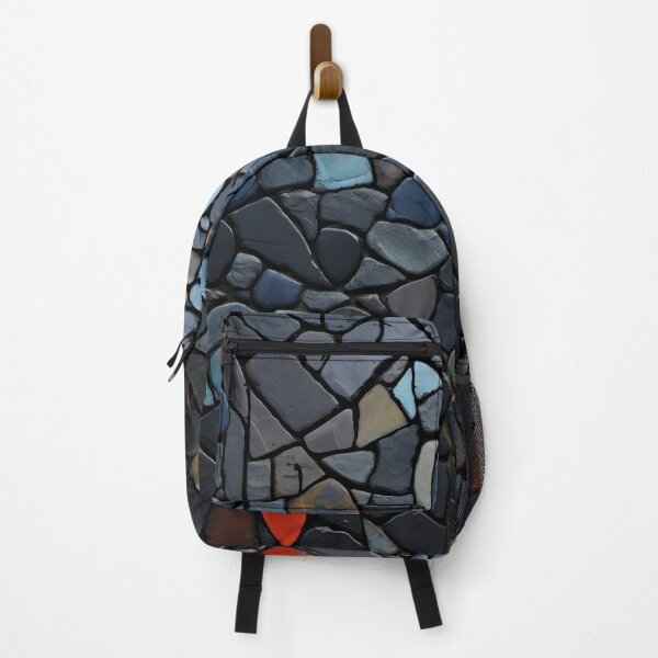Item preview, Dark stone mosaic art print designed and sold by dcrc.
