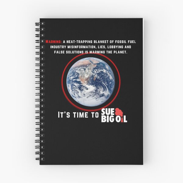 Item preview, Sue Big Oil Warning designed and sold by SueBigOil.