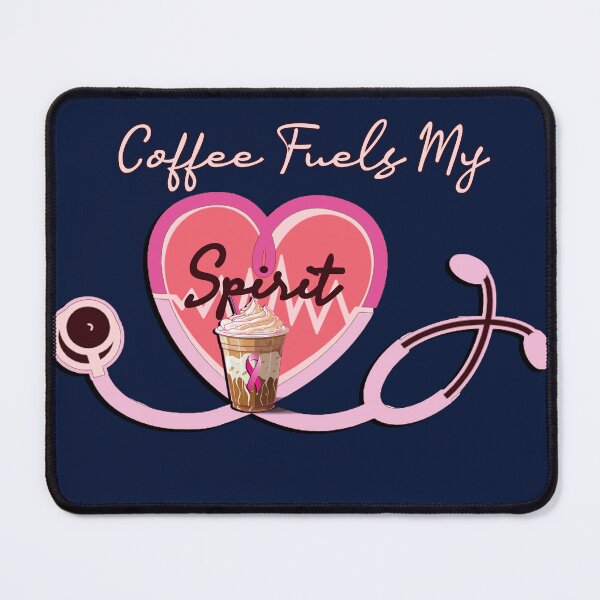 Item preview, Nurses Do It Better Coffee Lover Breast Cancer Awareness designed and sold by Cute & Sassy Custom Gifting Boutiques.