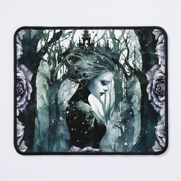 Item preview, Dark rose witch fairy tale designed and sold by ArtStyleAlice.