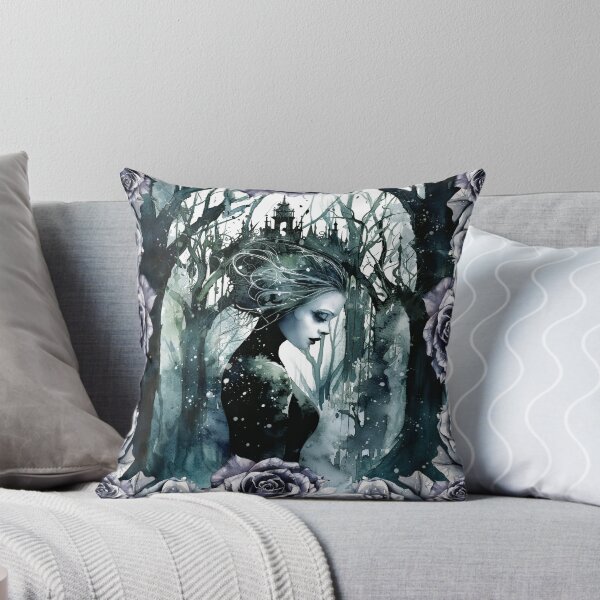 Item preview, Dark rose witch fairy tale designed and sold by ArtStyleAlice.
