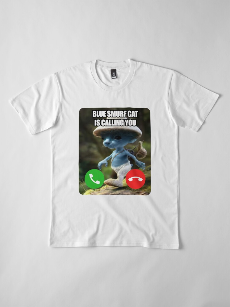 Disover Smurf Cat Meme Funny T-Shirt
