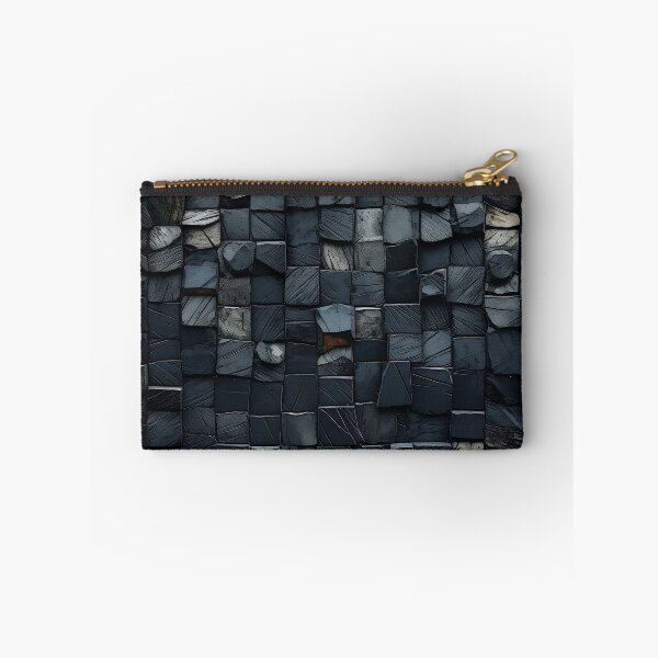 Item preview, dark stone mosaic art print designed and sold by dcrc.