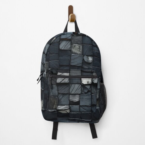 Item preview, dark stone mosaic art print designed and sold by dcrc.