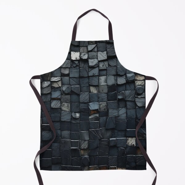 Item preview, dark stone mosaic art print designed and sold by dcrc.