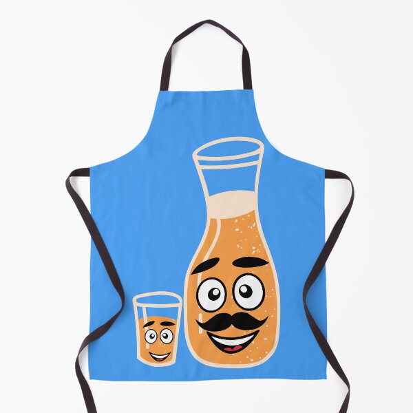 Item preview, Refreshing Orange Juice Art - Bottle & Cup Illustration designed and sold by OrangeMG.
