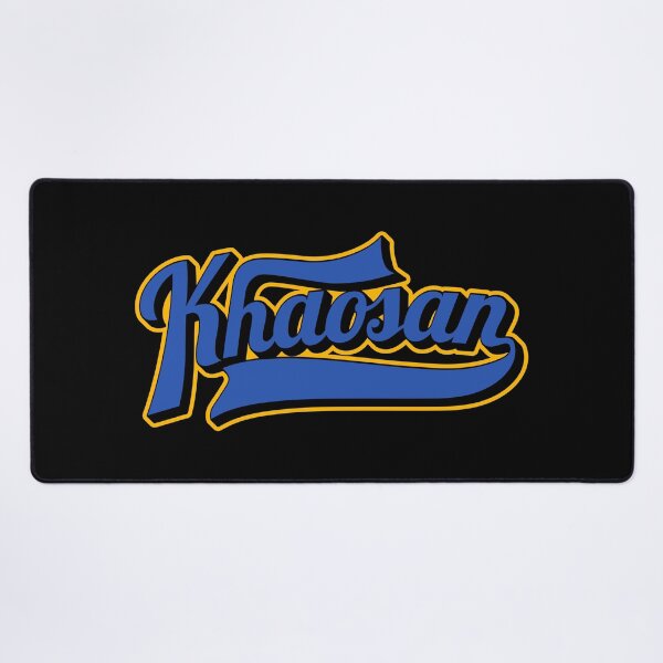 Item preview, Khaosan Road Bangkok - Backpacker's Paradise | Vintage lettering logo designed and sold by Boogosh.
