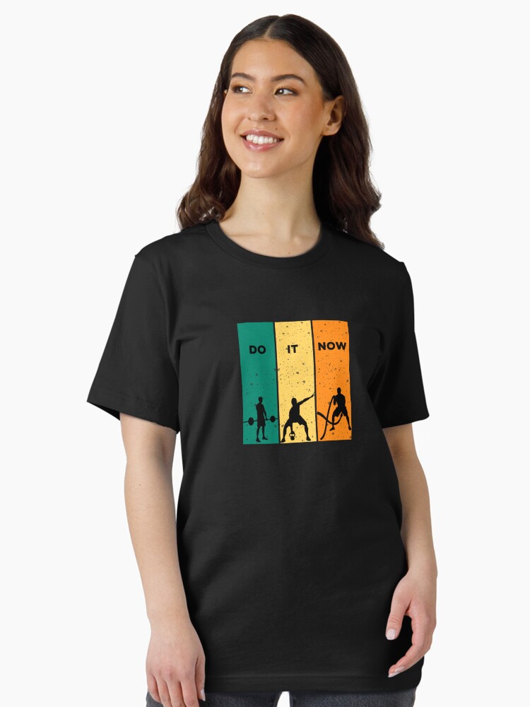 Thumbnail 2 of 7, Essential T-Shirt, fitness motivation, do it now, sports saying designed and sold by flex2211.