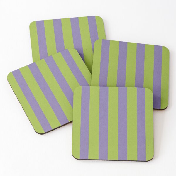 Item preview, Green and purple stripes designed and sold by Fullspace.
