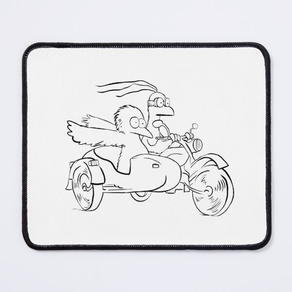 Item preview, Ralph and Aziz (black and white) designed and sold by RalphsStore.