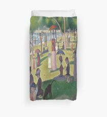 A Sunday Afternoon on the Island of La Grande Jatte-Georges Seurat Duvet Cover