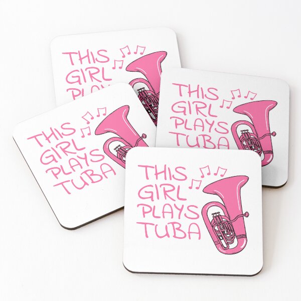Item preview, This Girl Plays Tuba, Tubaist, Female Brass Musician designed and sold by doodlerob.