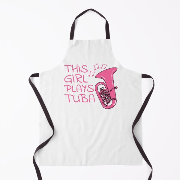 Item preview, This Girl Plays Tuba, Tubaist, Female Brass Musician designed and sold by doodlerob.