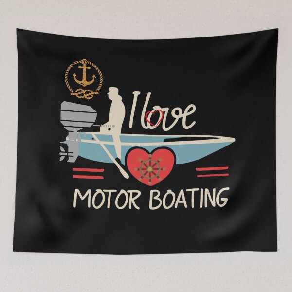 Item preview, MOTOR BOATING,LOVE,MOM, DAD, GIFT, PYJAMAS designed and sold by carlos crane.