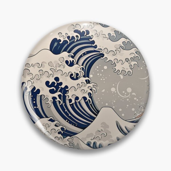 Item preview, Wave off Kangawa design designed and sold by artbyveresca.