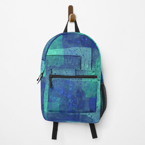Item preview, Green and Blue Geometrics and Splatters designed and sold by Jane Domenech.
