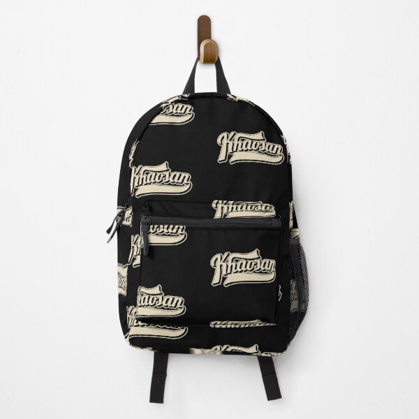 Item preview, Khaosan Road Bangkok - Backpacker's Paradise | Vintage lettering logo designed and sold by Boogosh.