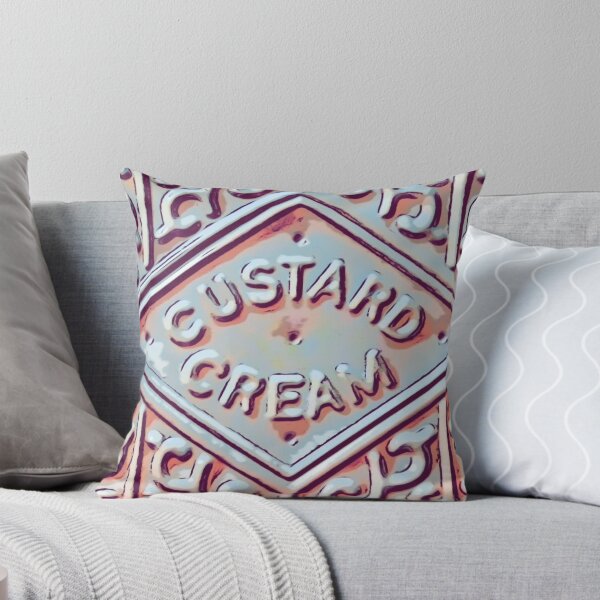 Item preview, Custard cream designed and sold by Glenbobagins.
