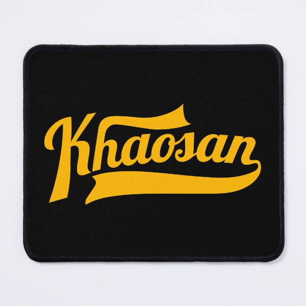 Item preview, Khao san Road Bangkok - Backpacker's Paradise | Vintage lettering logo designed and sold by Boogosh.