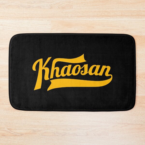 Item preview, Khao san Road Bangkok - Backpacker's Paradise | Vintage lettering logo designed and sold by Boogosh.
