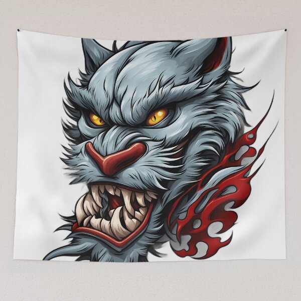 Item preview, Surrealistic Werewolf designed and sold by eternalai.
