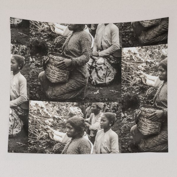 Item preview, Coffee Harvest Java, Indonesia 1900 designed and sold by lobodelnoir.