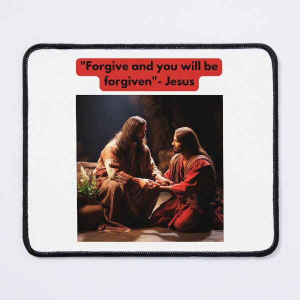 Item preview, "Forgive and you will be forgiven"- Jesus designed and sold by STO1KA.