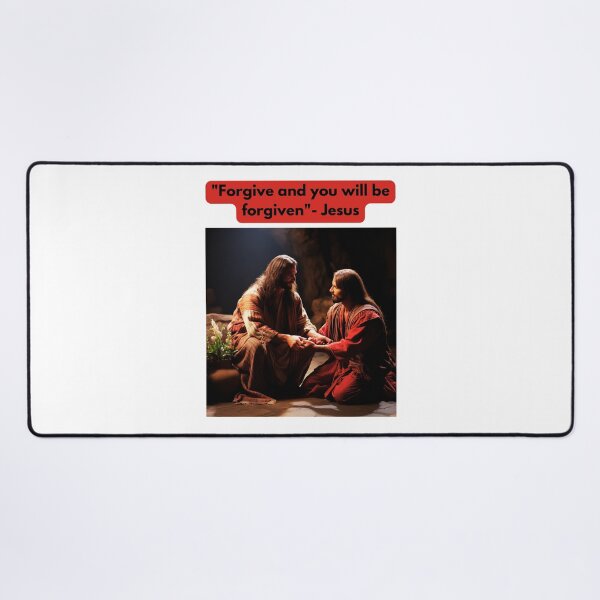 Item preview, "Forgive and you will be forgiven"- Jesus designed and sold by STO1KA.