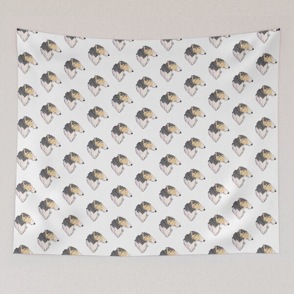 Item preview, Borzoi black tri designed and sold by Cynthiaetal.