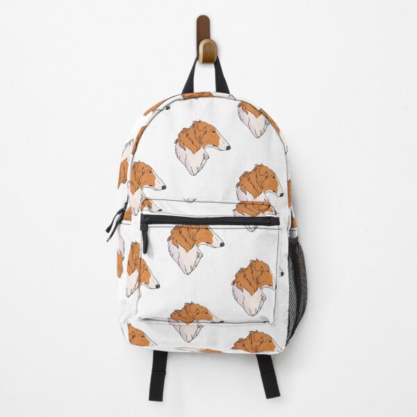 Item preview, Borzoi red and white designed and sold by Cynthiaetal.