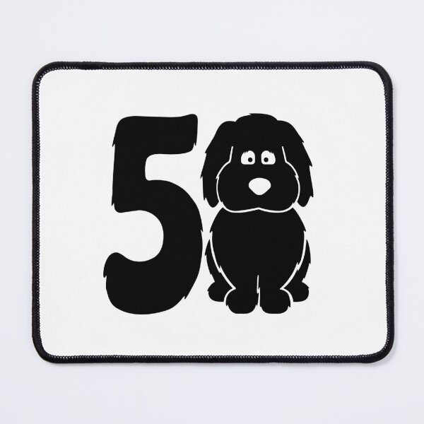 Item preview, 50 years old (and) happy with dog designed and sold by kolebridesign.