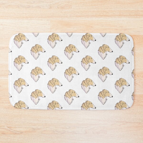 Item preview, Borzoi golden and white designed and sold by Cynthiaetal.
