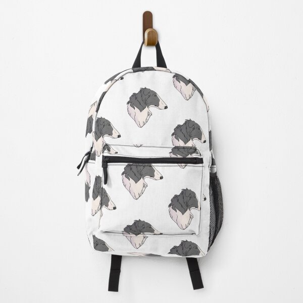 Item preview, Borzoi black and white designed and sold by Cynthiaetal.