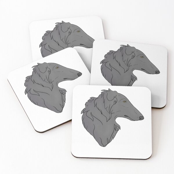 Item preview, Borzoi black designed and sold by Cynthiaetal.