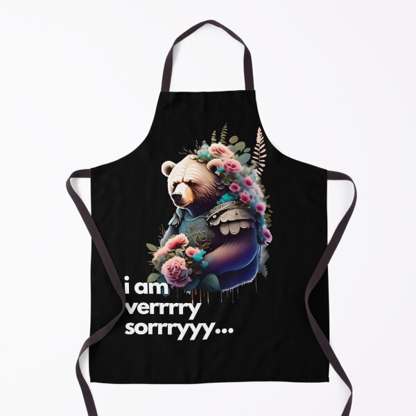Item preview, I am sorry - BEAR WITH FLOWERS 1 COLOUR designed and sold by justyna-s28.