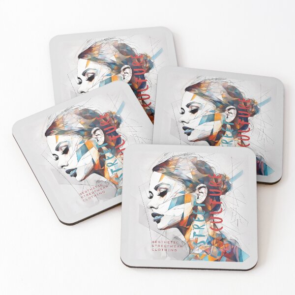 Item preview, Aesthetic Girl Cubism Art designed and sold by Beauxanimes.