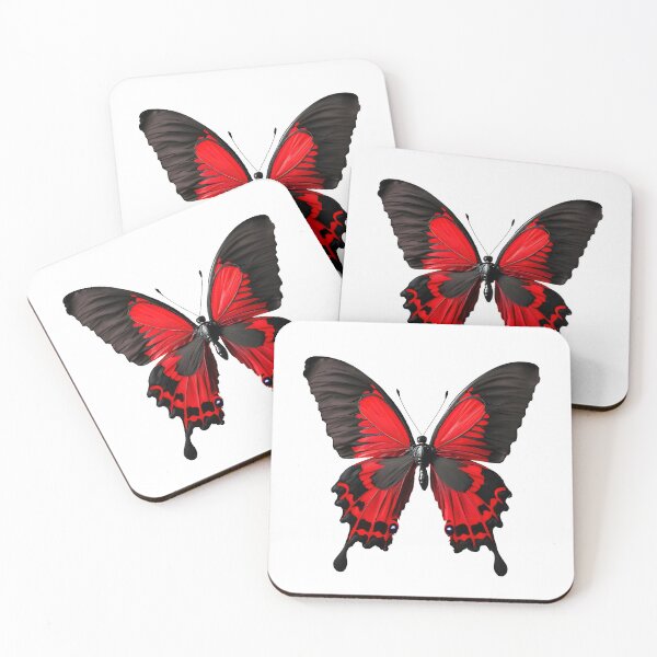 Item preview, Red Butterfly Art designed and sold by digibreezy.