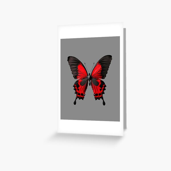 Item preview, Red Butterfly Art designed and sold by digibreezy.