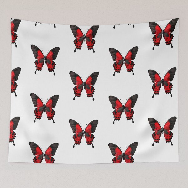 Item preview, Red Butterfly Art designed and sold by digibreezy.