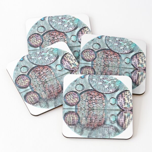 Item preview, Neurographic Abstract Art A Sea of Thoughts designed and sold by gleefulme.