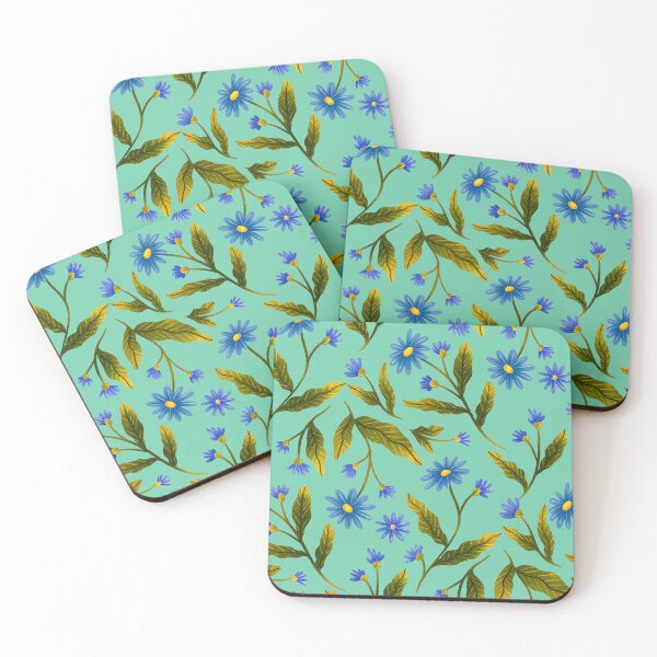 Item preview, Autumn flora “asters” designed and sold by Kalaidas-Art.