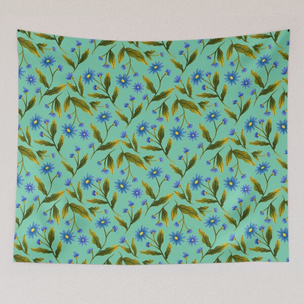 Item preview, Autumn flora “asters” designed and sold by Kalaidas-Art.