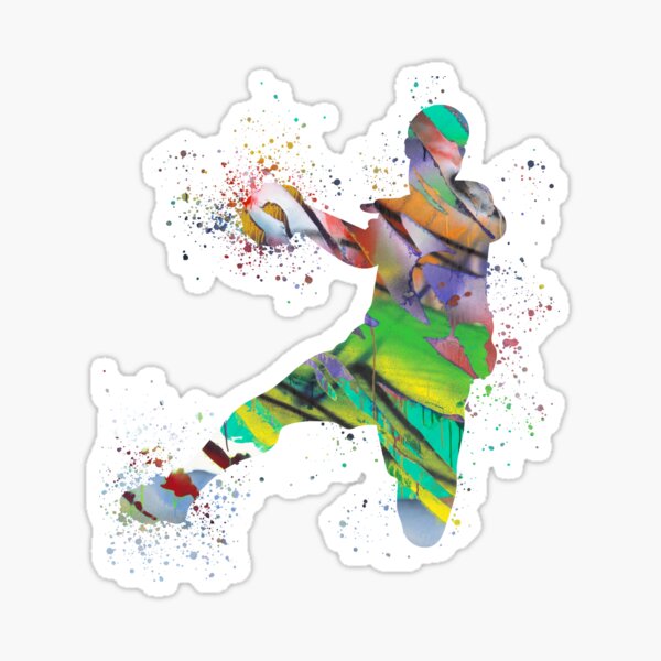 Item preview, Handball, handball players, graffiti, painting designed and sold by theherbst131313.