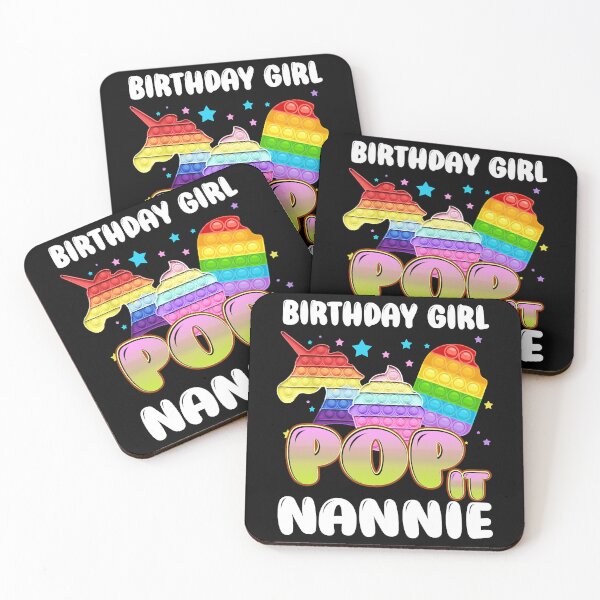 Item preview, Pop It Nannie Of The Girl Unicornio Camiseta sin mangas de hielo designed and sold by HuynhJay.