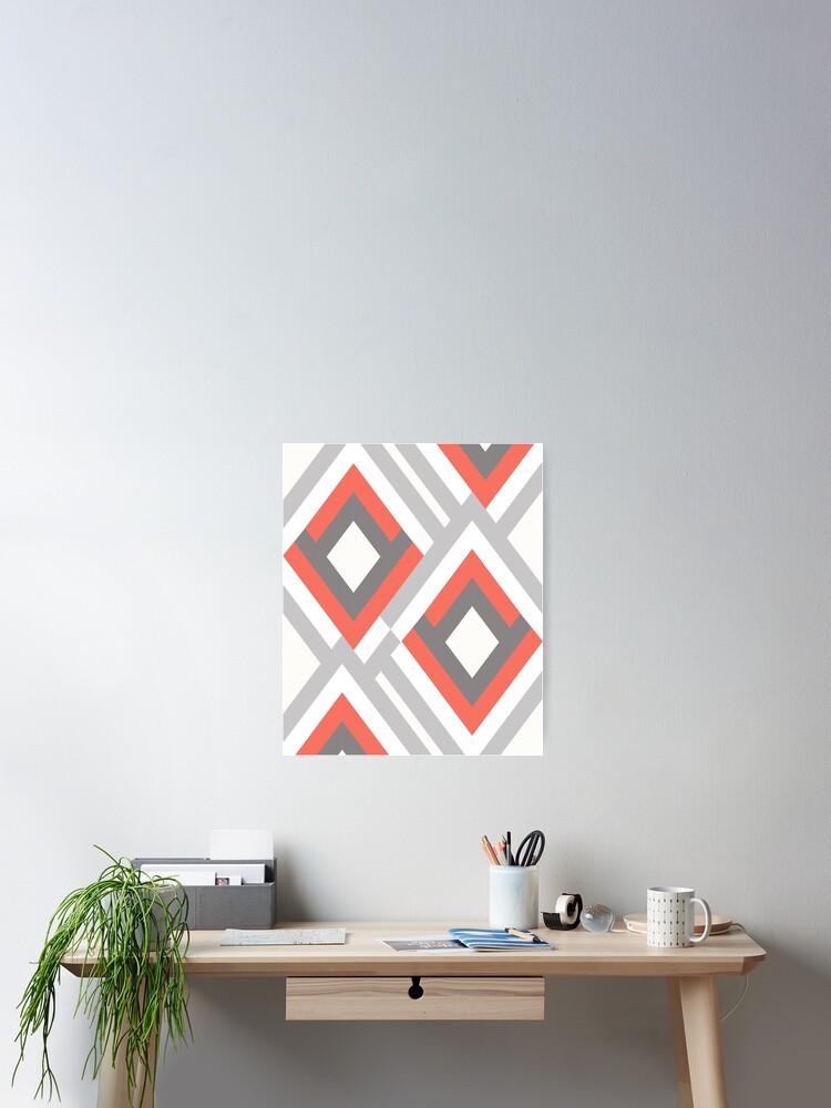 Thumbnail 2 of 3, Poster, Geometric pattern.7 designed and sold by marinaklykva.
