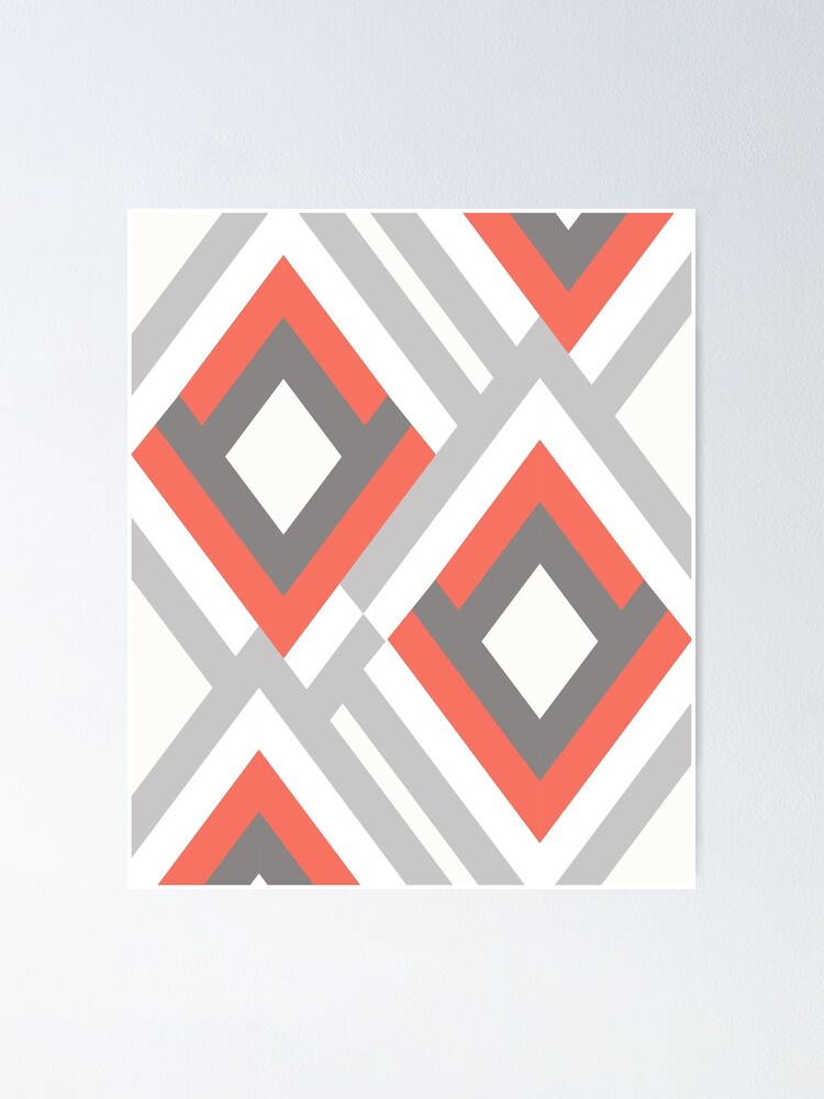 Thumbnail 1 of 3, Poster, Geometric pattern.7 designed and sold by marinaklykva.