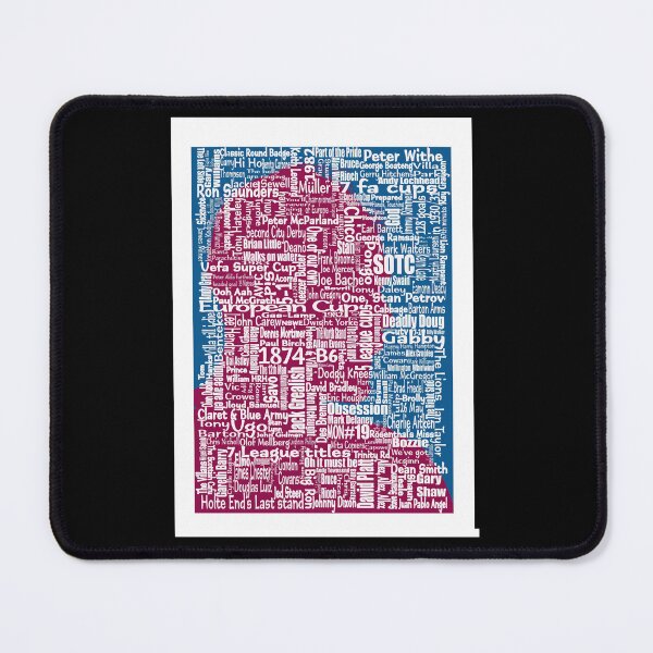 Item preview, aston villa football club History in words designed and sold by uma-maryan.