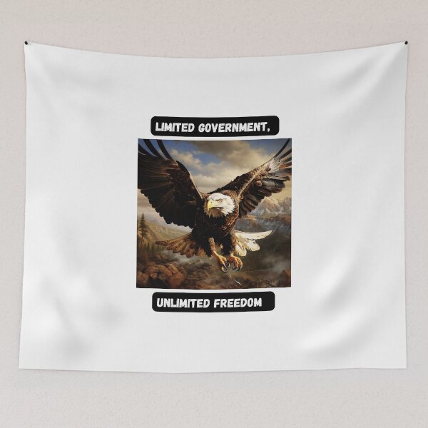 Item preview, Limited Government, Unlimited Freedom   designed and sold by STO1KA.