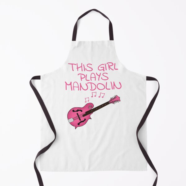 Item preview, This Girl Plays Mandolin, Female Mandolinist, Folk Musician designed and sold by doodlerob.